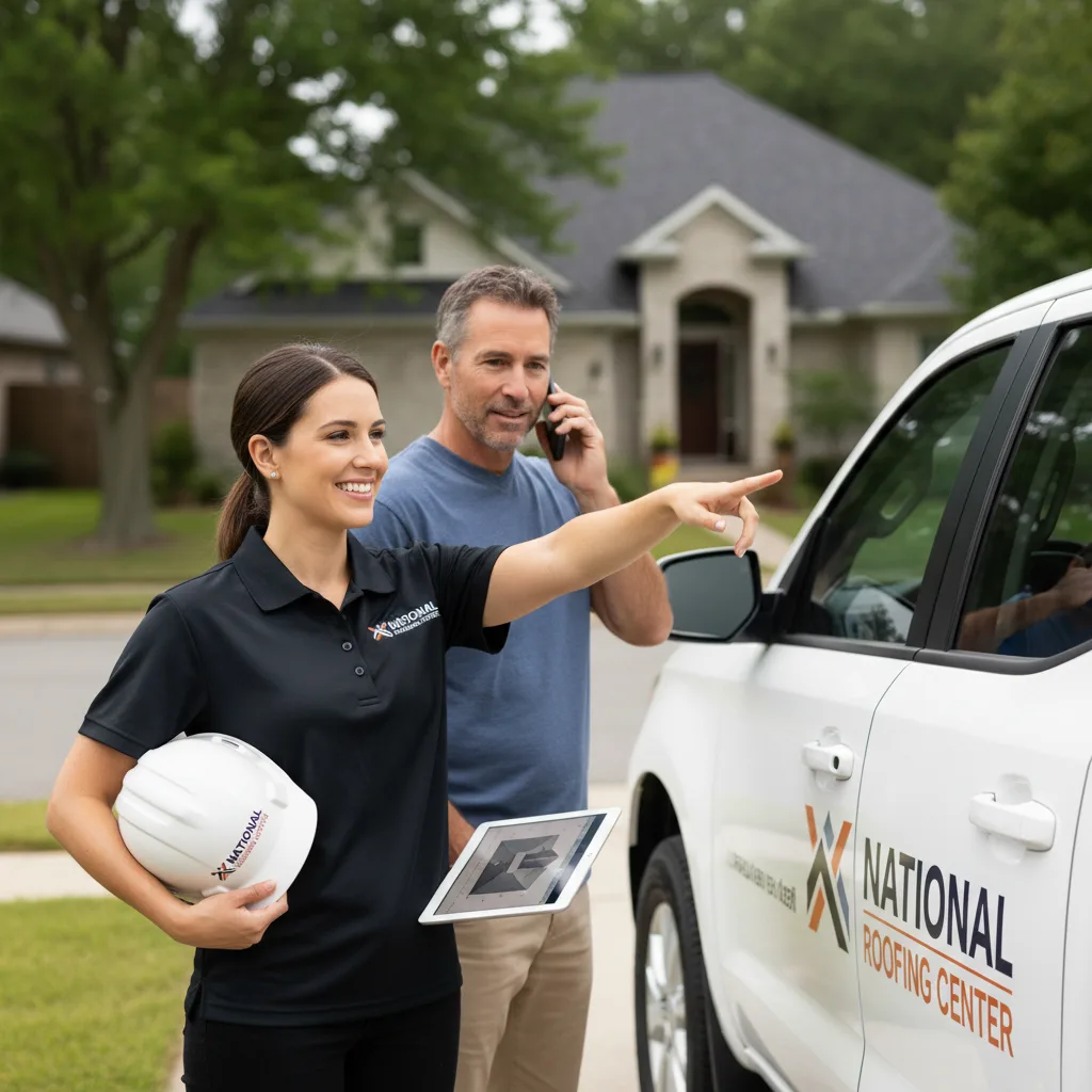National Roofing Center customer support in Fulshear